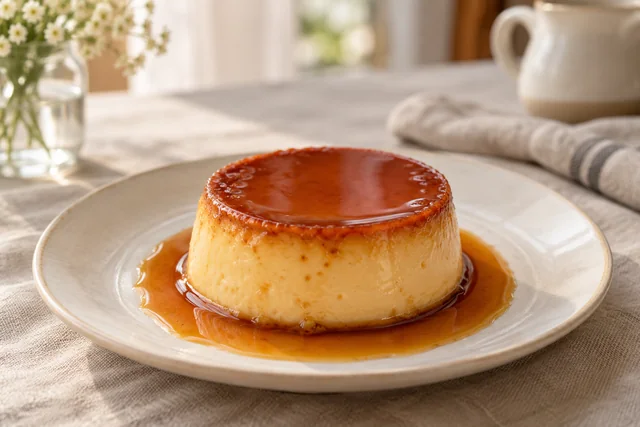 Cremă de zahăr ars cu caramel