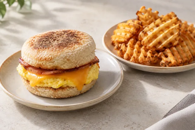 Sausage McMuffin de la McDonald's — imagine editorială
