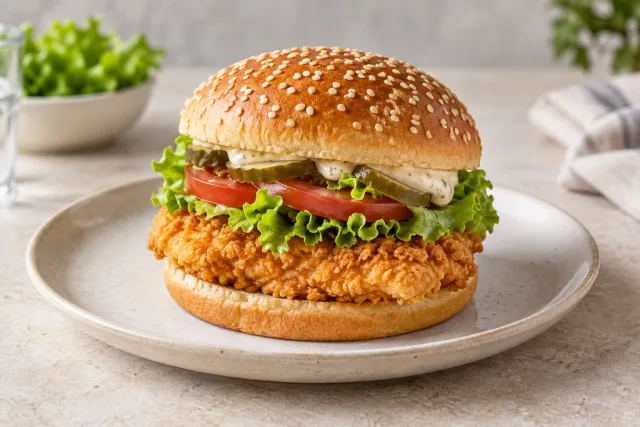 Fillet Burger de la KFC — imagine editorială