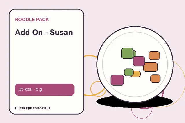 Add On - Susan de la Noodle Pack — ilustrație editorială unică