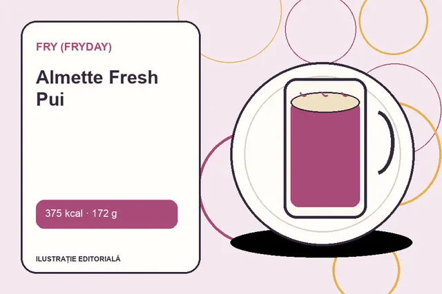 Almette Fresh Pui de la FRY (FryDay) — ilustrație editorială unică