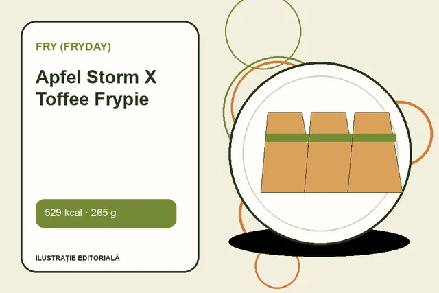 Apfel Storm X Toffee Frypie de la FRY (FryDay) — ilustrație editorială unică
