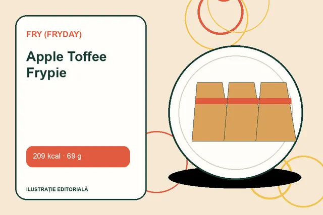 Apple Toffee Frypie de la FRY (FryDay) — ilustrație editorială unică