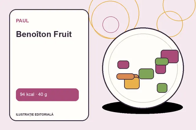 Benoîton Fruit de la Paul — ilustrație editorială unică