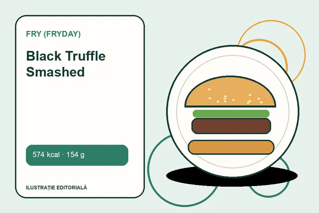 Black Truffle Smashed de la FRY (FryDay) — ilustrație editorială unică