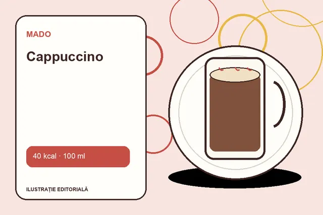 Cappuccino de la MADO — ilustrație editorială unică
