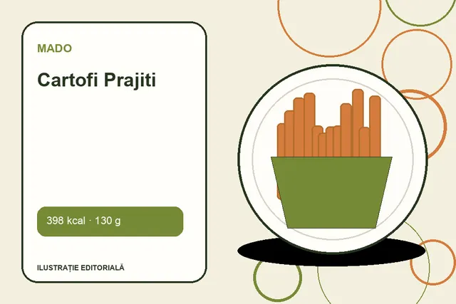 Cartofi Prajiti de la MADO — ilustrație editorială unică