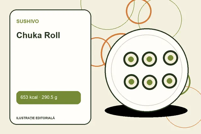 Chuka Roll de la Sushivo — ilustrație editorială unică