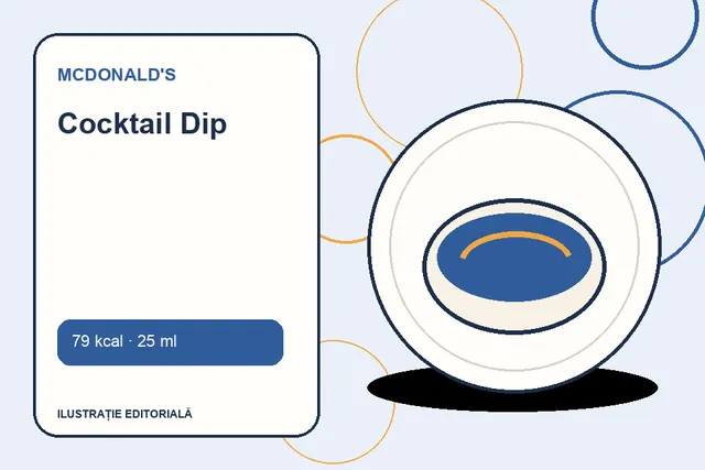 Cocktail Dip de la McDonald's — ilustrație editorială unică