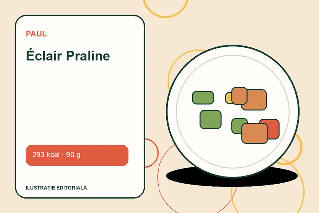 Éclair Praline de la Paul — ilustrație editorială unică