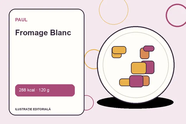 Fromage Blanc de la Paul — ilustrație editorială unică