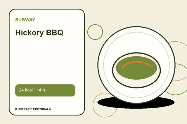 Hickory BBQ de la Subway — ilustrație editorială unică
