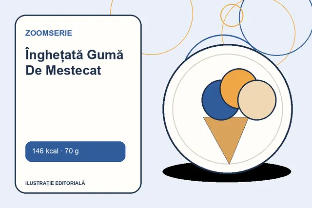 Înghețată Gumă De Mestecat de la Zoomserie — ilustrație editorială unică