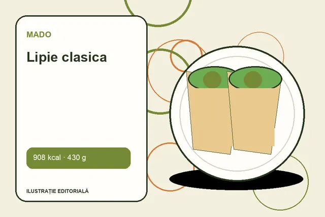 Lipie clasica de la MADO — ilustrație editorială unică
