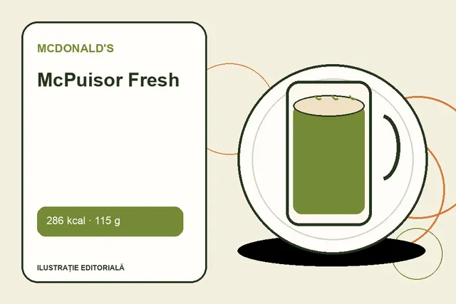 McPuisor Fresh de la McDonald's — ilustrație editorială unică