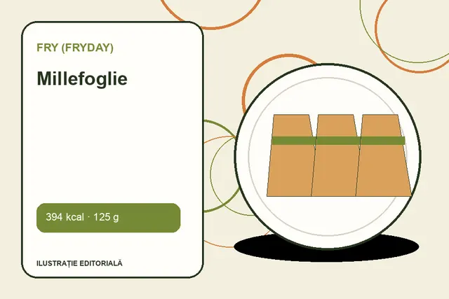 Millefoglie de la FRY (FryDay) — ilustrație editorială unică
