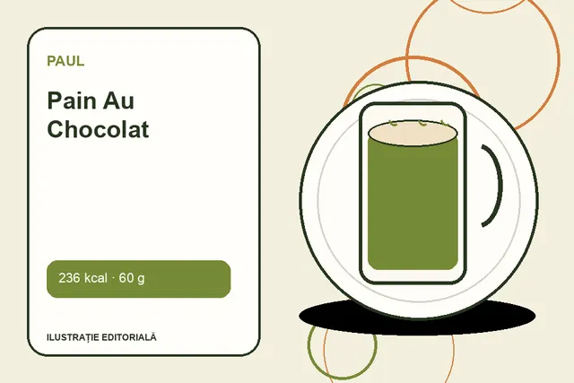 Pain Au Chocolat de la Paul — ilustrație editorială unică