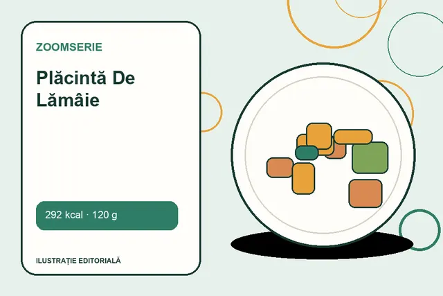 Plăcintă De Lămâie de la Zoomserie — ilustrație editorială unică