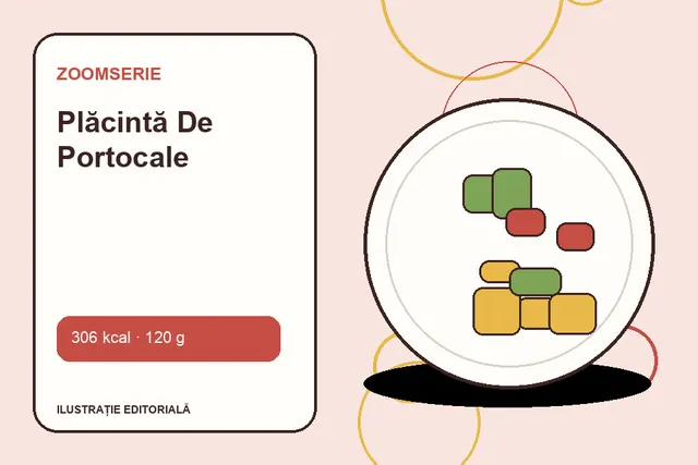 Plăcintă De Portocale de la Zoomserie — ilustrație editorială unică