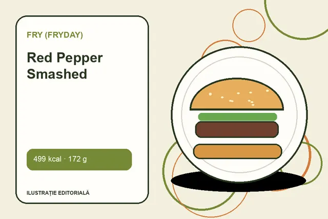 Red Pepper Smashed de la FRY (FryDay) — ilustrație editorială unică