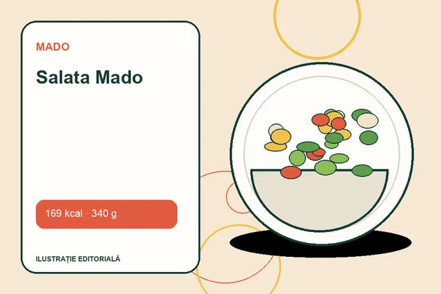 Salata Mado de la MADO — ilustrație editorială unică