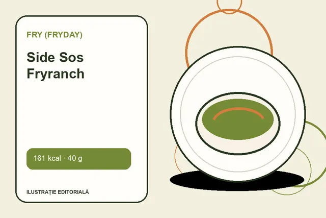 Side Sos Fryranch de la FRY (FryDay) — ilustrație editorială unică