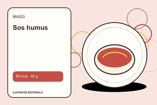 Sos humus de la MADO — ilustrație editorială unică