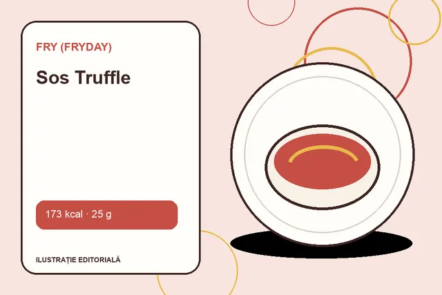 Sos Truffle de la FRY (FryDay) — ilustrație editorială unică