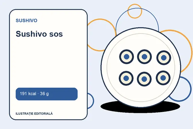 Sushivo sos de la Sushivo — ilustrație editorială unică
