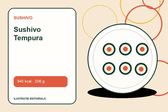 Sushivo Tempura de la Sushivo — ilustrație editorială unică