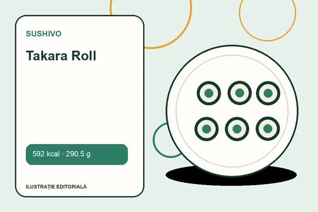 Takara Roll de la Sushivo — ilustrație editorială unică