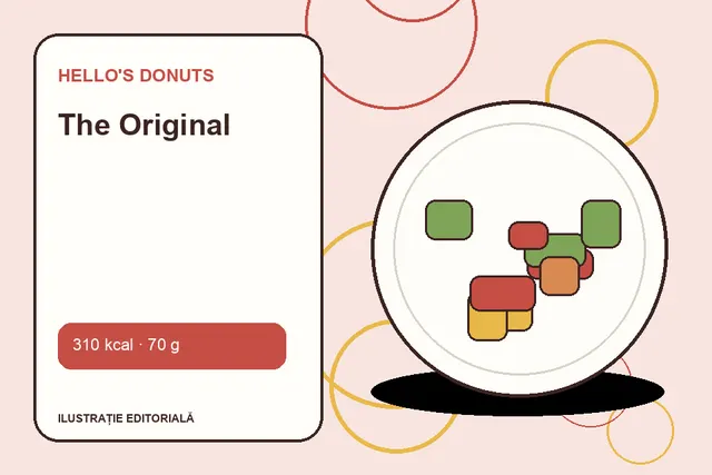 The Original de la Hello's Donuts — ilustrație editorială unică