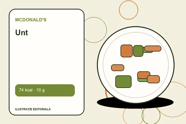Unt de la McDonald's — ilustrație editorială unică